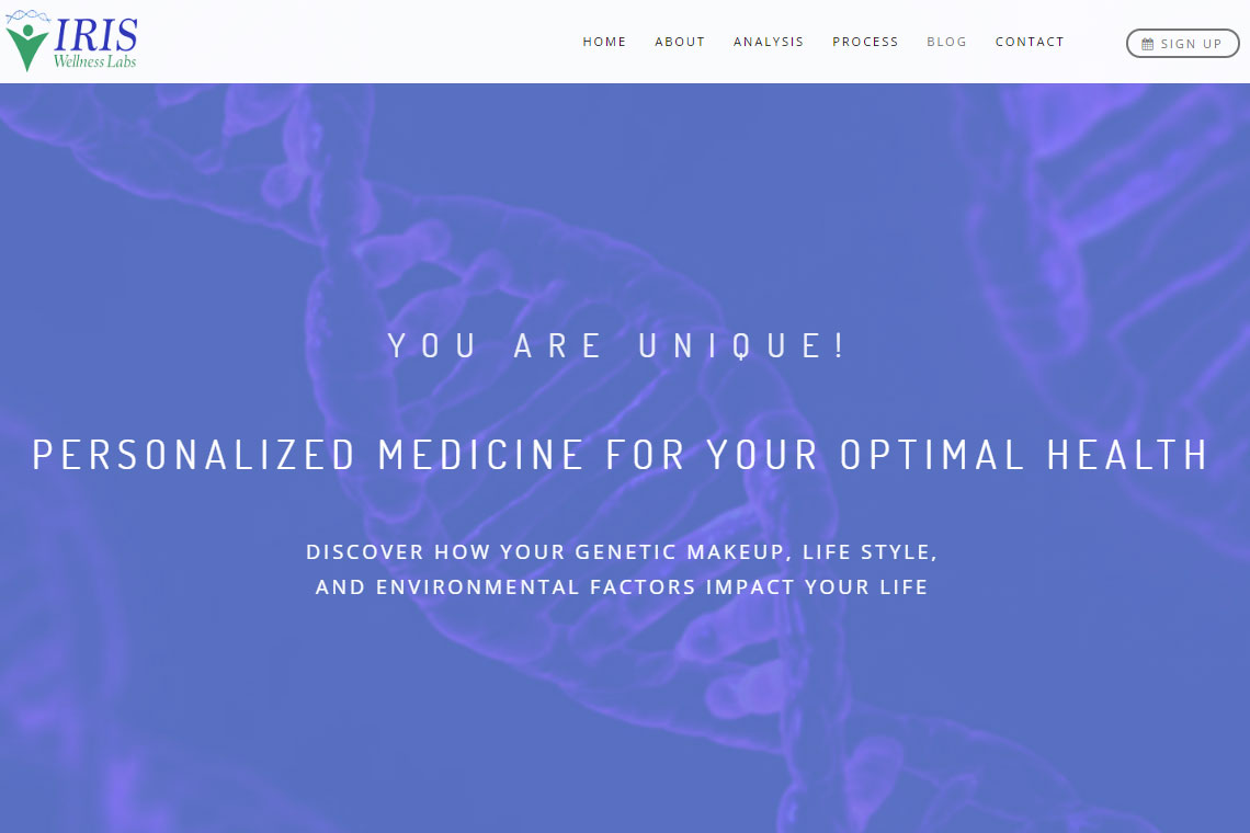 biotech website design agency Chicago